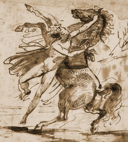Alexandre domptant Bucéphale – Baron Antoine-Jean Gros - Musée du Louvre
