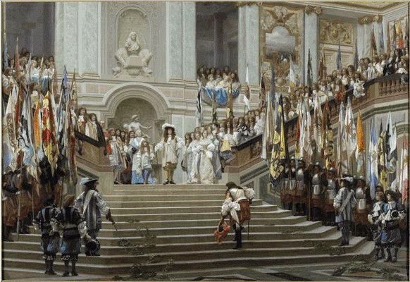 Réception de Condé à Versailles - Jean-Léon Gérôme – 1878 – Musée d’Orsay