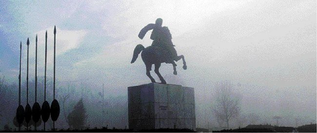 Statue d’Alexandre le Grand à Thessalonique