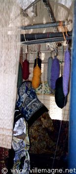Dans une fabrique de tapis à Kerman