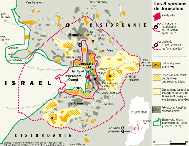 L’agglomération de Jérusalem
