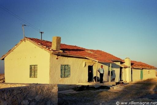 La maison d’Ibrahim à Gölyazi, en bordure du grand lac salé ’Tuz Gölü’