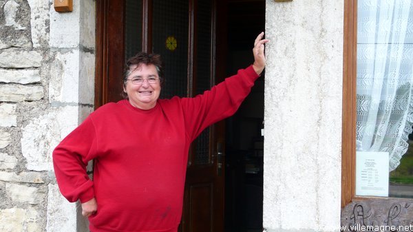 Cathy, propriétaire d’un gîte rural à Melin