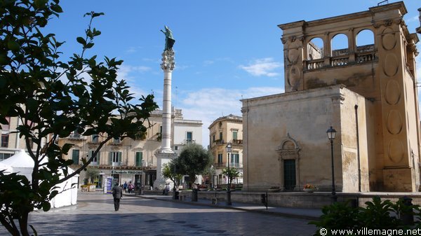 Colonne San Oronzo à Lecce