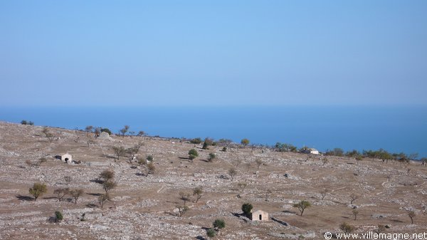 Le plateau du Gargan près de Monte Sant’ Angelo