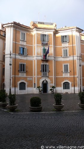 Place Saint-Ignace, à Rome