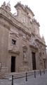 Façade de la cathédrale Sainte-Agathe à Gallipoli