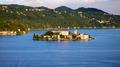 Île San Giulio sur le lac d'Orta, près de Varallo