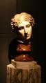 Tête d’amazone - Marbre grec d’après un original en bronze créé pour le concours artistique d’Éphèse qui se tint vers 340-330 avant J.-C.